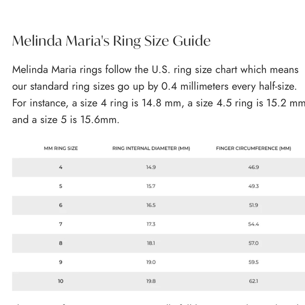 Melinda Maria Gold Pave Ring - Picture 11 of 13